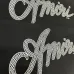 AMIRI Black Hoodie With Signature Script Logo For Timeless Streetwear Style #B54242