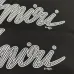 AMIRI Black Hoodie With Signature Script Logo For Timeless Streetwear Style #B54242