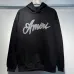 AMIRI Black Hoodie With Signature Script Logo For Timeless Streetwear Style #B54242