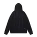 AMIRI Black Hoodie With Subtle Logo And Vintage Washed Finish #B54384
