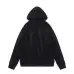 AMIRI Black Hoodie With Subtle Logo And Vintage Washed Finish #B54384