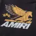 AMIRI Black Hoodie With Vintage Pegasus Graphic And Distressed Finish #B54386