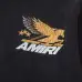 AMIRI Black Hoodie With Vintage Pegasus Graphic And Distressed Finish #B54386