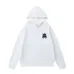 White/Black/Red AMIRI Hoodie With Bold Back Logo For Stylish Casual Outfits #B54358