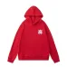 White/Black/Red AMIRI Hoodie With Bold Back Logo For Stylish Casual Outfits #B54358