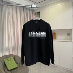 Balenciaga Hoodies for Men Beige/Black #B54573