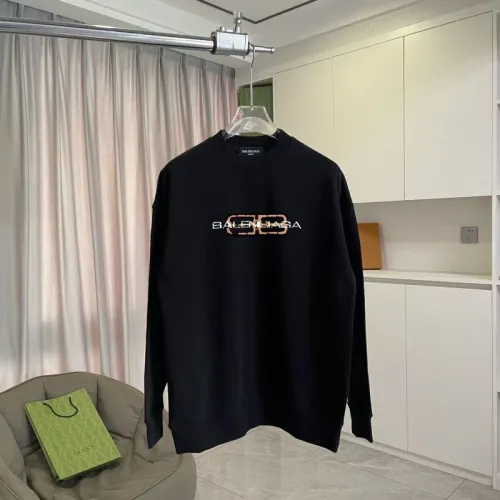 Balenciaga Hoodies for Men Black/White #B54417