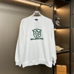 Balenciaga Hoodies for Men Black/White #B54433