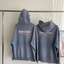 Balenciaga Hoodies for Men Gray #B54426