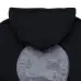 Burberry Black Hoodie With Iconic Equestrian Knight Logo And Classic Hooded Silhouette #B54381