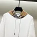 Burberry - Style Beige Hoodie With Iconic Checkered Hood Lining #B54396