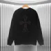 Chrome Hearts Hoodies Black/White #B54435