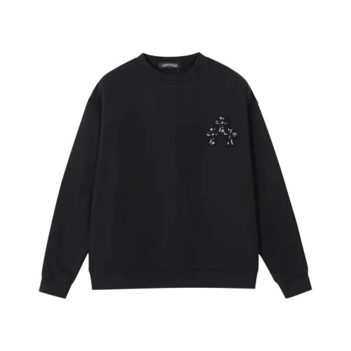 Chrome Hearts Hoodies Black/White #B54439