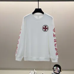 Chrome Hearts Hoodies Black/White #B54565