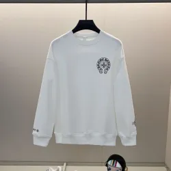 Chrome Hearts Hoodies Black/White #B54566
