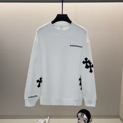 Chrome Hearts Hoodies Black/White #B54567