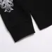 Chrome Hearts Hoodies  Black/White #B54688