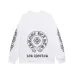 Chrome Hearts Hoodies  Black/White #B54688