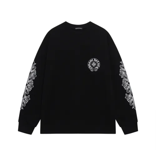 Chrome Hearts Hoodies  Black/White #B54688