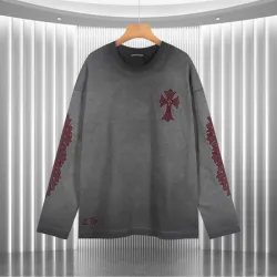 Chrome Hearts Hoodies Gray #B54494