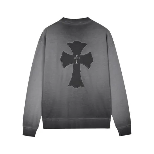 Chrome Hearts Hoodies Gray/Red #B54833