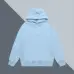 Dior Light Blue Hoodie With Signature Monogram Pattern And Classic Hooded Style #B54382