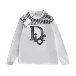 Dior hoodies for Dior hoodie for men Black/White #B54582