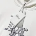 Dior hoodies for Dior hoodie for men Black/White #B54692