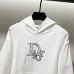 Dior hoodies for Dior hoodie for men Black/White #B54692
