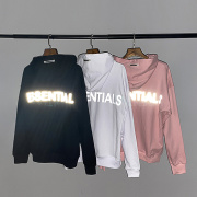 FOG Essentials 3M reflective hoodies black white blue gray #99901685