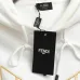 Fendi Hoodies for MEN Black/White 420g #B54458