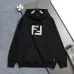 Fendi Hoodies for MEN Black/White 420g #B54459