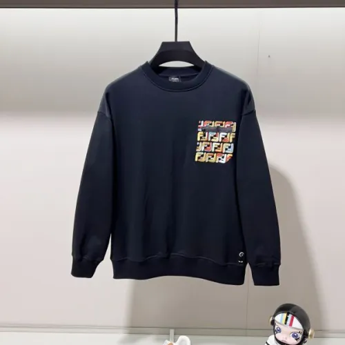 Fendi Hoodies for MEN Black/White #B54685