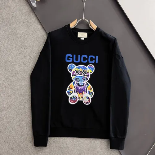 Casual Gucci Sweatshirt with Distinctive Bear Design #B45557