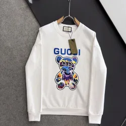 Casual  Sweatshirt with Distinctive Bear Design #B45558