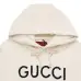 Gucci Black Hoodie With Bold Embroidered Logo And Timeless Hooded Design #B54380