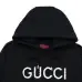 Gucci Black Hoodie With Bold Embroidered Logo And Timeless Hooded Design #B54380