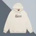 Gucci Cream Hoodie With Classic Cursive Logo And Comfortable Hooded Style #B54379