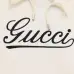 Gucci Cream Hoodie With Classic Cursive Logo And Comfortable Hooded Style #B54379