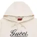 Gucci Cream Hoodie With Classic Cursive Logo And Comfortable Hooded Style #B54379