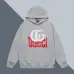 Gucci Cream Hoodie With Iconic Double G And Brand Logo Embroidered Design #B54378