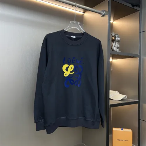 Loewe Hoodies Black/White #B54428