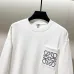 Loewe Hoodies Black/White/Beige #B54562