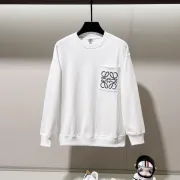 Loewe Hoodies Black/White/Beige #B54562