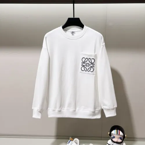 Loewe Hoodies Black/White/Beige #B54562