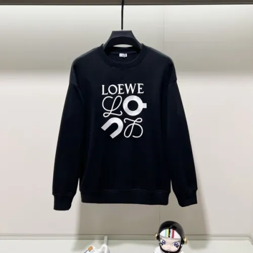 Loewe Hoodies Pink/Black/Gray #B54455