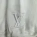 Louis Vuitton Hoodie With Embossed Monogram Design Luxury Casual Fashion Piece Black/White/Grey #B54320