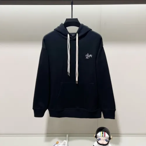 Louis Vuitton Hoodies for MEN Black/White 420g #B54468