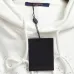 Louis Vuitton Hoodies for MEN Black/White 420g #B54469