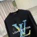 Louis Vuitton Hoodies for MEN Black/White #B54828